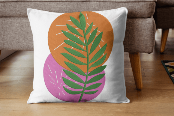 Leaf Abstract Circle Embroidery Design Review