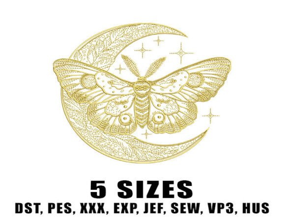 Moon Moth Embroidery Design Review