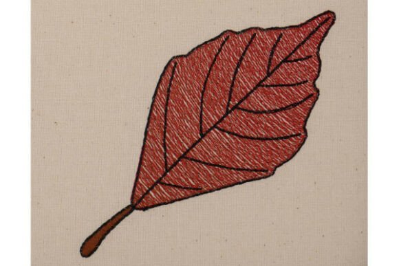 Review: Autumn Leaf Curved Fills Embroidery