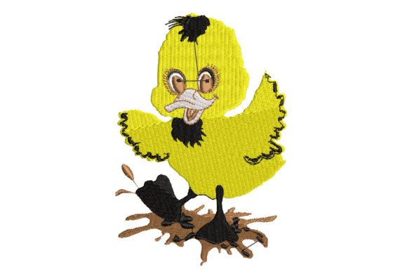 Review: Beautiful Duck Embroidery Design for Gifts