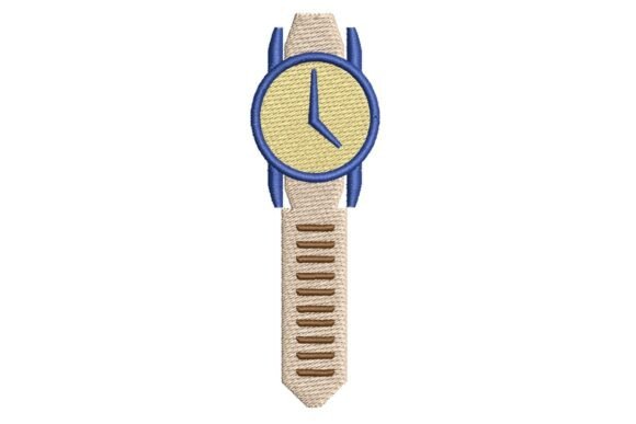 Review: Classic Wristwatch Embroidery Design for Boutique Apparel