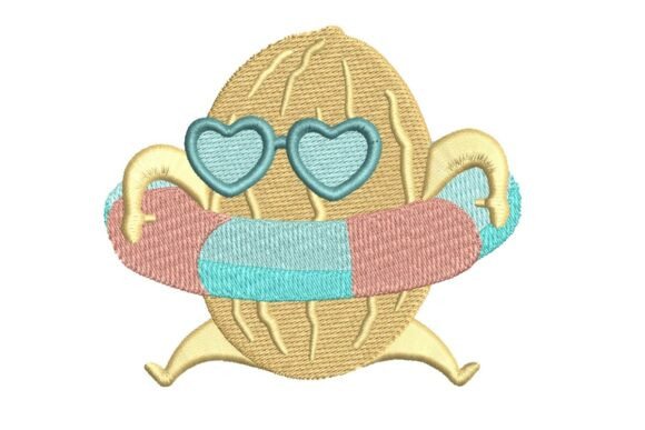 Review: Cute Melon Life Buoy Embroidery Design