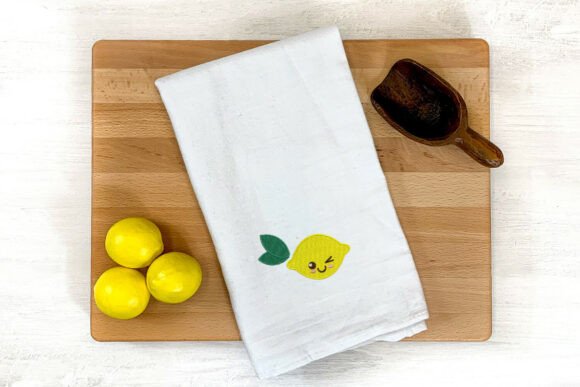 Reviewing Cartoon Lemon Mini Embroidery for Merch