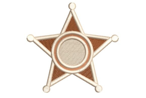 Reviewing the Classic Sheriff Star Embroidery Design
