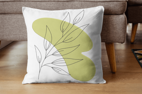 Reviewing the Elegant Leafy Abstract Embroidery Design
