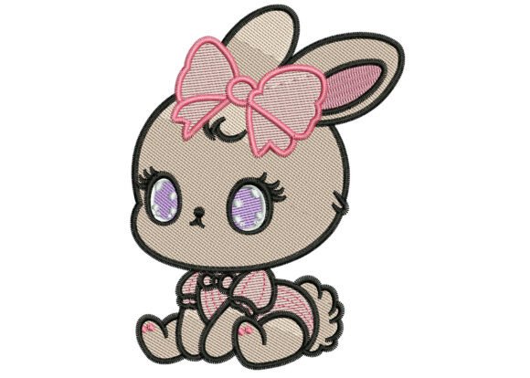 Sweet Girl Bunny Embroidery Design Review